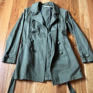 Dkny jeans army green jacket